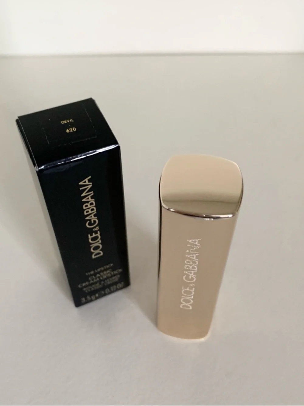 Dolce & Gabbana Devil red lipstick